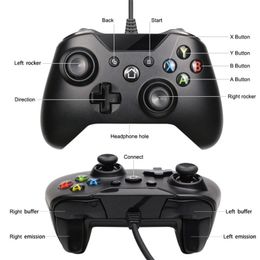 Controlador con cable USB para Xbox One Video Game JoyStick Mando para Microsoft Xbox Series X S Gamepad Controle Joypad para Windows PC