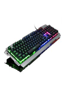 Claviers de jeu câblées USB Backlights de suspension de support en métal Multimedia Keyboard Office Gamer pour ordinateur portable mécanique Touch 2956650