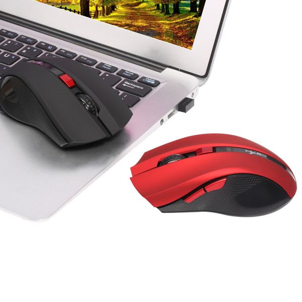 Souris de jeu sans fil USB, 2400 DPI, optique, 3 boutons, pour PC, ordinateur portable, câble e-sports, souris Gamer X50