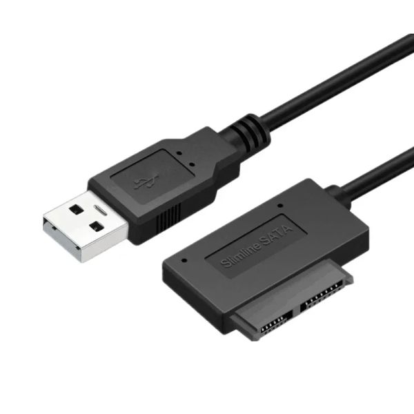 Câble adaptateur USB2.0 SATA vers USB2.0 pour le cordon de câble du disque dur de l'ordinateur portable