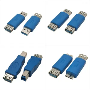 Convertisseur USB3.0 5Gbps AM AF vers adaptateur Micro USB 3.0 mâle Type B femelle