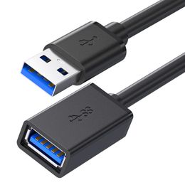 Câble d'extension USB3.0 pour Smart TV PS4 Xbox One SSD USB mâle à femelle USB 3.0 câble d'extension cordon de données 1M 2M 3M