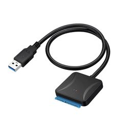 USB3.0 naar SATA-kabel naar USB-adapters Converteer kabels Ondersteuning 2.5 of 3.5 inch externe SSD HDD-adapter HARD-station