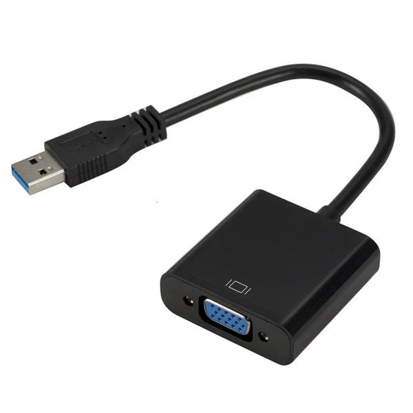 Câble adaptateur USB3 0 vers VGA, carte graphique externe, prend en charge la Conversion XP WIN7 8 HD 231226