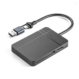 USB3.0 tipo C USB Card Writer 4 en 1 adaptador de lector de memoria