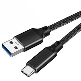 USB3.2 Cable de 10 GBPS USB A a USB C 3.2 Gen2 Cable de transferencia de datos Cable SSD DISCO Cable de disco duro 3A 60W Cargo de carga rápida 3.0