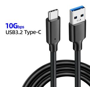 USB3.2 10Gbps Type C Cable USB A to Type-C 3.2 Gen2 Cable Data Transfer QC 3.0 Fast Charging USB C SSD Hard Disk Cable 3A PD 60W