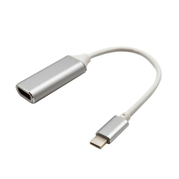 Adaptador USBC a HDMI TypeC a HDMI HD TV Cable USB 4K convertidor para PC portátil MacBook Huawei Mate 30 teléfono móvil inteligente