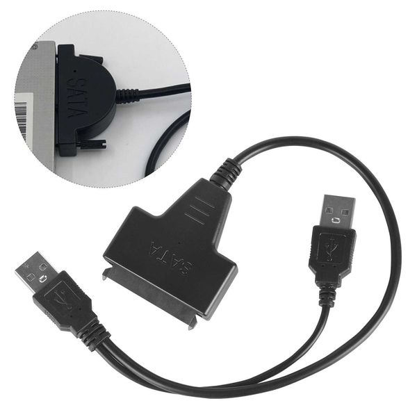Usbcable Adaptateur dur Drive Wire Disk Connecteur externe Line Data Converter 5 Cord Inch Easy Laptop