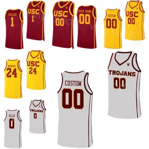 USC Trojans Basketball College 24 Joshua Morgan Jersey University 4 Oziyah Sellers 10 DJ Rodman 22 Arrinten Page 1 Isaiah Collier 5 Boogie Ellis Mans Youth Woman