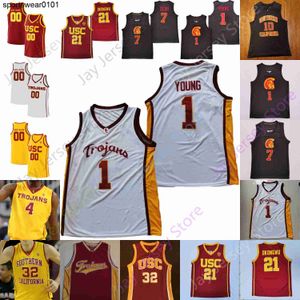 USC Trojans basketballerse NCAA College Isaiah Mobley Nick Young Chevez Goodwin Boogie Ellis Peterson Max Agbonkpolo Ethan Anderson Okongwu Bronny James