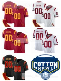 Maillot de football universitaire USC Trojans 13 Caleb Williams 0 MarShawn Lloyd 16 Tahj Washington 13Mason Cobb 6 Austin Jones 46 Denis Lynch 19 Jaylin Smith 4 MAXWILLIAMS