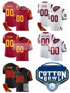 USC Trojans College Football Jerseys 13 Caleb Williams 0 MarShawn Lloyd 16 Tahj Washington 13 Mason Cobb 3 Addison 19 Epps 61 Bryson 93 Astani 9 Davis 29 Alford