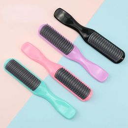 Uso para el cabello Mujeres cepillo para peluquería enredada masaje de cuero cabelludo peine salón de salón para hombres