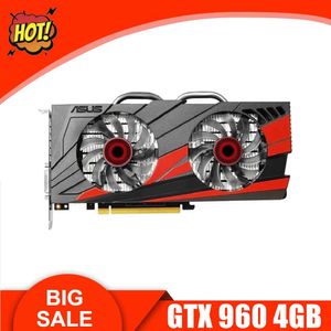 Gebruikte ASUS grafische kaart GTX 960 4GB 2GB 128Bit GDDR5 Videokaarten GTX960 GPU