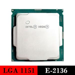 Processeur de serveur utilisé Intel Xeon E-2136 CPU LGA 1151 2136 LGA1151