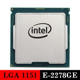 Processeur de serveur utilisé Intel Xeon E-2278GE CPU LGA 1151 2278GE LGA1151