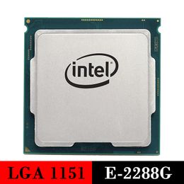 Processeur de serveur utilisé Intel Xeon E-2288G CPU LGA 1151 2288G LGA1151