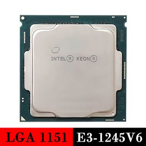 Processeur de serveur utilisé Intel Xeon E3-1245V6 CPU LGA 1151 DDR4 DDR3L 1245 V6 LGA1151