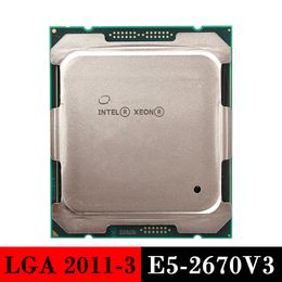 Processeur de serveur utilisé Intel Xeon E5-2670V3 CPU LGA 2011-3 pour X99 2670 V3 LGA2011-3 LGA20113