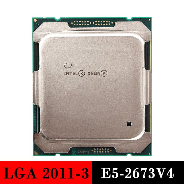 Processeur de serveur utilisé Intel Xeon E5-2673V4 CPU LGA 2011-3 pour x99 2673 V4 LGA2011-3 LGA20113