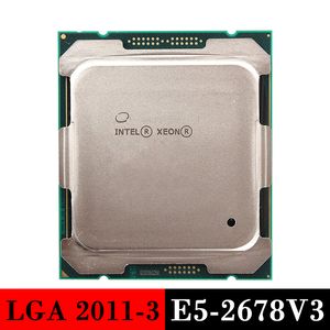 Processeur de serveur utilisé Intel Xeon E5-2678V3 CPU LGA 2011-3 pour x99 2678 V3 LGA2011-3 LGA20113