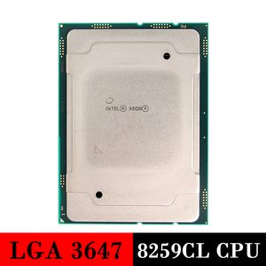 Processeur de serveur utilisé Intel Xeon Platinum 8259Cl CPU LGA 3647 CPU8259CL LGA3647