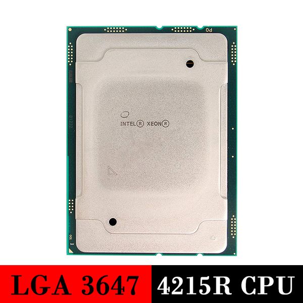 Processeur de serveur utilisé Intel Xeon Silver 4215R CPU LGA 3647 CPU4215R LGA3647