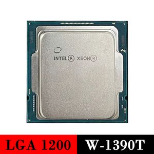 Gebruikte serverprocessor Intel Xeon W-1390T CPU LGA 1200 1390T W1390T LGA1200