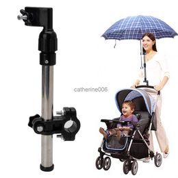 Útil cochecito de bebé, cochecito, soporte para paraguas, soporte de montaje, mango nuevo L230625