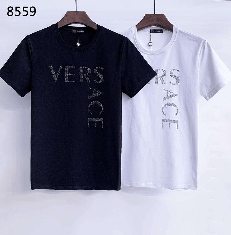 

100% cotton M-3XL.I27 Designers High Quality TOPS TEES Women's men's sweat T-Shirts Unisex Embroidery hoodies versac pants bags polos, Black