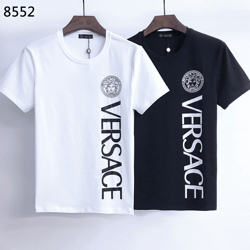 

100% cotton M-3XL.I34 Designers High Quality TOPS TEES Women's men's sweat T-Shirts Unisex Embroidery hoodies versac pants bags polos, Black