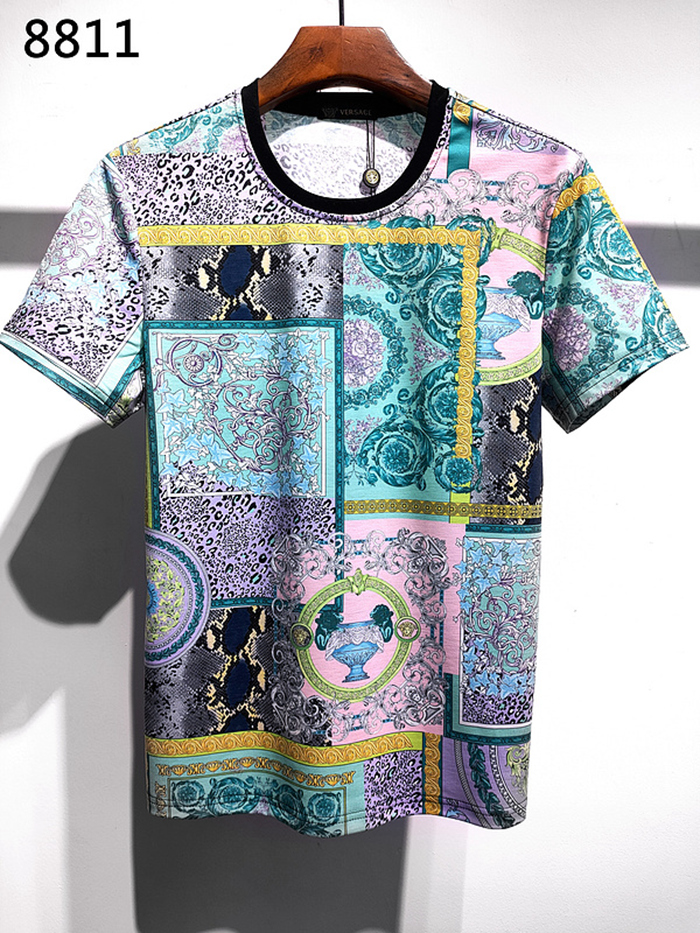 

M-3XL Designers High Quality TOPS TEES Women's men's sweat T-Shirts Embroidery hoodies versage vercace versae pants bags polos clothingvs88