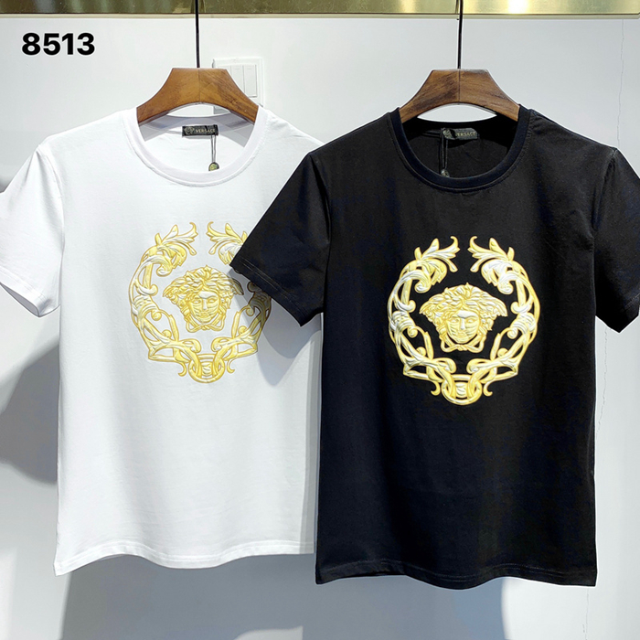 

M-3XL Designers High Quality TOPS TEES Women's men's sweat T-Shirts Embroidery hoodies versage vercace versae pants bags polos clothingvs60