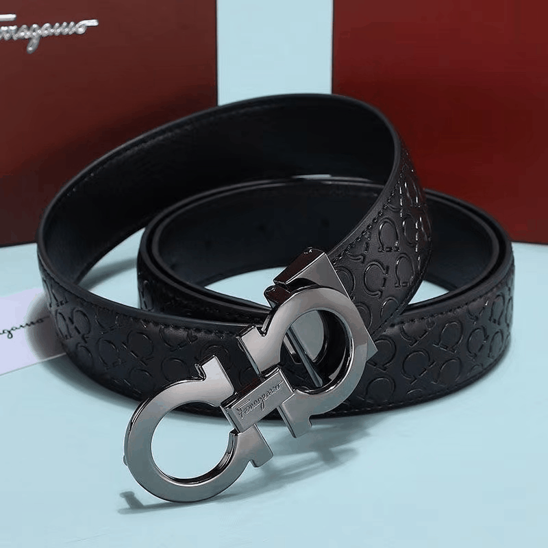 

Classics Belt Gold Silver Multi Style Big Gold Buckle sliver Horseshoe Pattern Logo Women's Men's beltferragamo with Box Dust Bags, 11