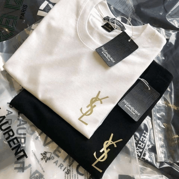 

M-4XL Design t shirt TOPS TEES Women's men's sweat T-Shirts Embroidery hoodies pants bags polos style10, Black