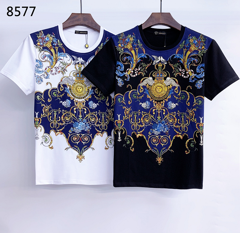 

men's and women's versage TOPS high quality T-Shirts Embroidery hoodies pants polos TEES Shirt apparelvs20