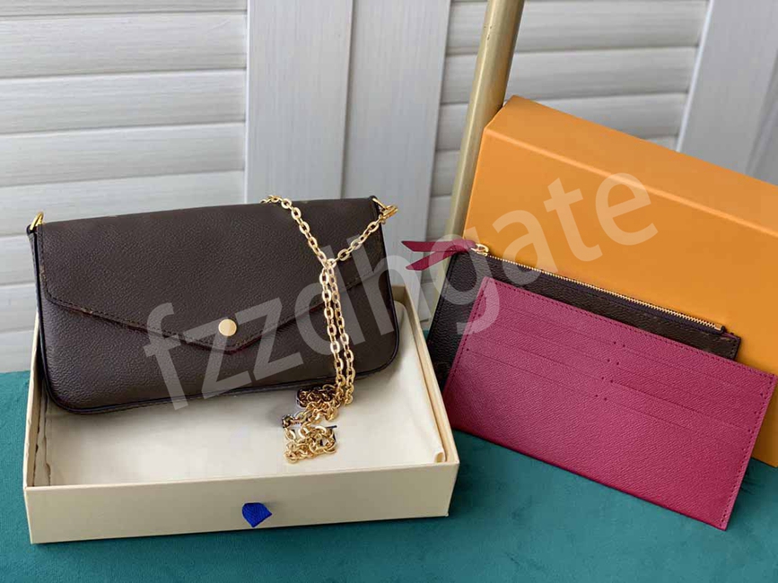 

felicie 3 piece Designers bags shoulder totes purses wallets womens card holder, 16