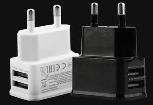 UseU Plug 5V 2A Dual USB -poort EU -plug AC Wall Charger Adapter voor OPMERKING 2 3 Mobiele tablet Hele9209654