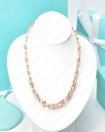 Collier en forme de U bracelet dames en acier inoxydable designer couple pendentif collier bijoux de luxe Saint Valentin cadeau access4649046