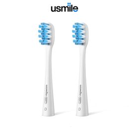 Remplacement de la tête de brosse à dents électrique Usmile Conçu pour les utilisateurs orthodontiques adaptés à tous les modèles - 2pcs 240403