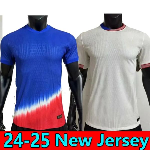 USWNT UsaS Soccer Jersey Football Shirts 2024 4 étoiles USMNT 24-25 Maillot de Foot Hommes Concacaf Gold Cup 2024 Monde des Femmes McKennie SMITH MORGAN 11 666