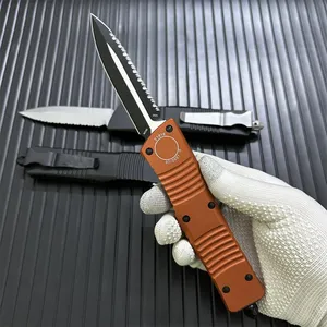 UT-modelos Combat-TR cuchillo automático de doble acción M390 táctico Auto Navajas de bolsillo herramientas de microcorte de autodefensa