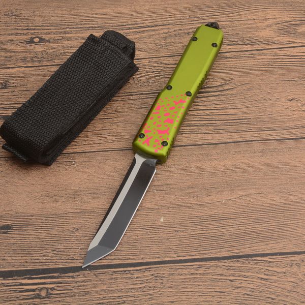 Couteau automatique Zombie Version UT, chasseur de primes de Combat Marfione couteaux de poche automatiques A162 UT88 couteaux cadeaux automatiques pour hommes