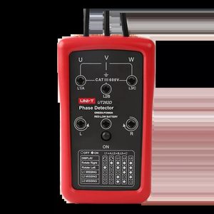 Détecteur de phase sans contact UT262D ; Identification des fils sous tension/évaluation de la perte de phase/testeur de révision du circuit moteur