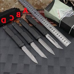 UT88 11 C07 Cuchillos 4 Estilo Damasco Blade Auto Pocket Knife 9 Survival Infidel A07 Automático BM3300 4600 UT85 9400 3400 Benchmade 3551 Rctk