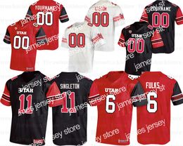 Utah Utes College Football Jersey 6 Devin Brumfield 25 Jaylen Dixon 15 Jason Shelley 72 Garett Bolles 18 Britain Covey