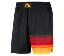 UTAH039039JAZZ039039men 202122 City Swingman Pants Edition Basketball Shorts Performance Black2649433