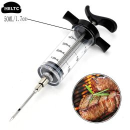 Ustensiles 1set seringue à épice marinade injecteur Syringue Cuisine Cuisine viande de viande de viande