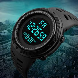 Uthai C26 Men's Digital Electronic Watch Sports Glow 49mm grote Dial Student Outdoor Adventure Trend Multifunctionele horloges